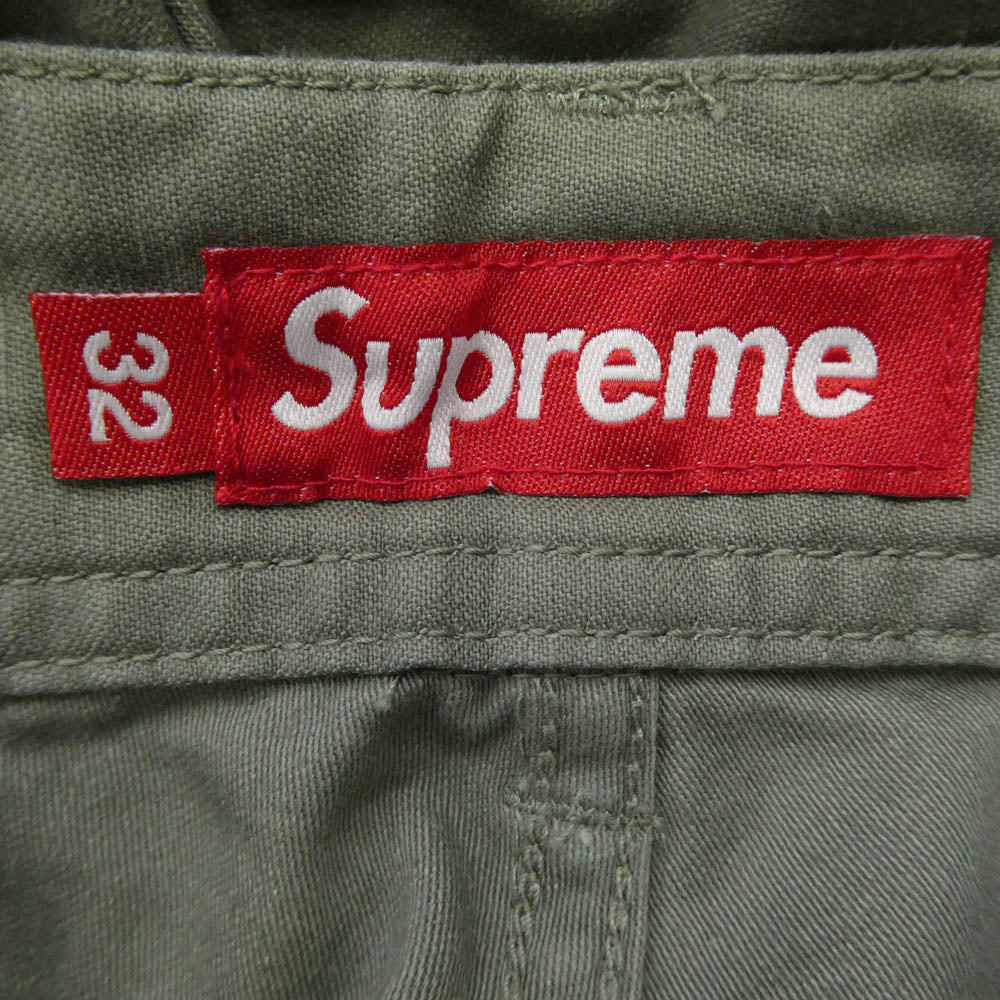 Supreme シュプリーム 24SS Cargo Pant ６ポケット コットン カーゴ パンツ カーキ系 32【美品】【中古】