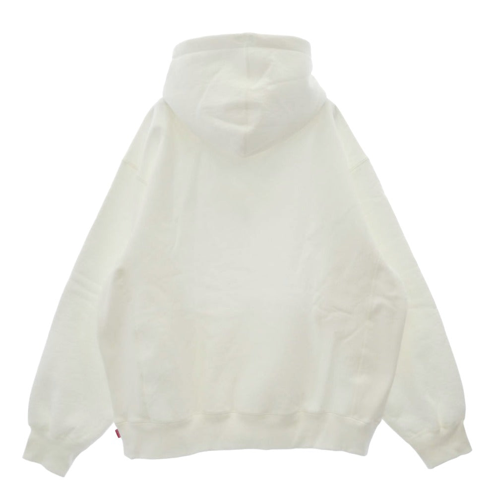 Supreme シュプリーム 23AW Box Logo Hooded Sweatshirt ボックスロゴ フーデッド スウェットシャツ パーカー ホワイト系 L【新古品】【未使用】【中古】