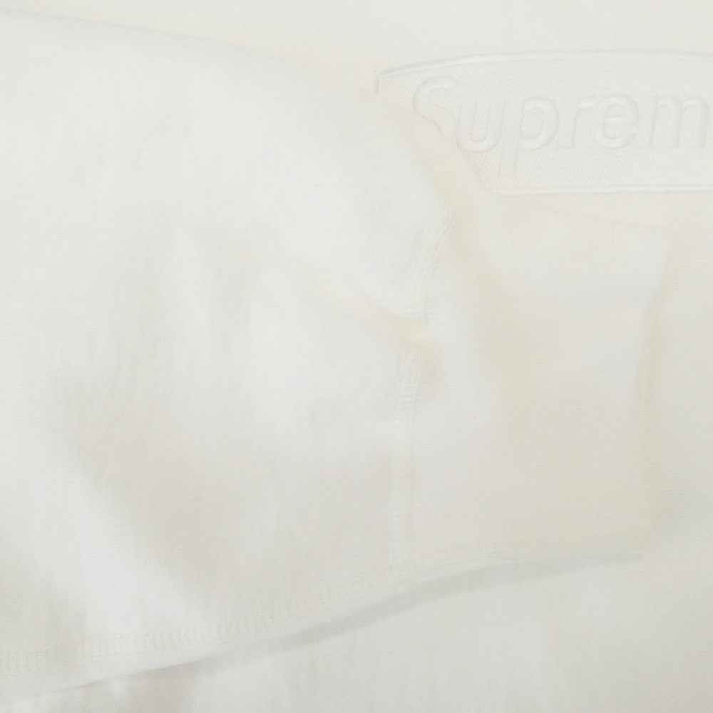 Supreme シュプリーム 23AW Box Logo Hooded Sweatshirt ボックスロゴ フーデッド スウェットシャツ パーカー ホワイト系 L【新古品】【未使用】【中古】