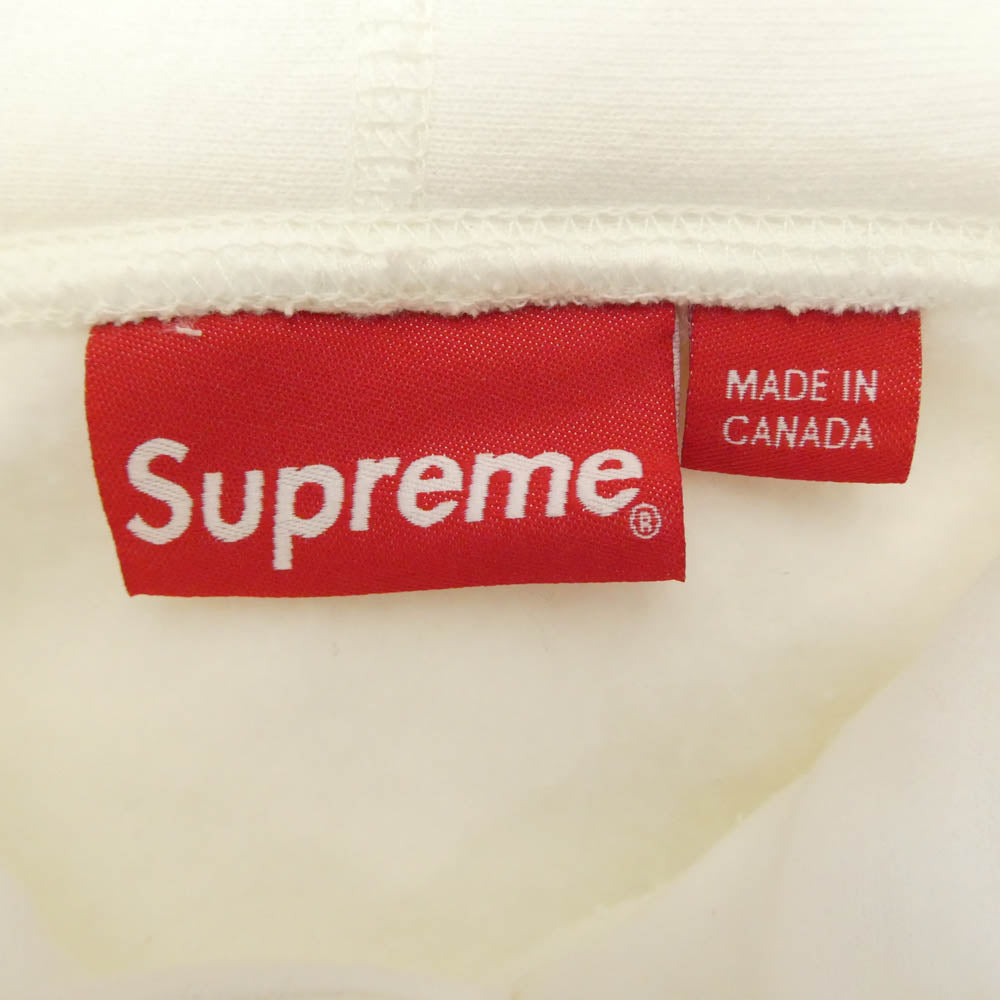 Supreme シュプリーム 23AW Box Logo Hooded Sweatshirt ボックスロゴ フーデッド スウェットシャツ パーカー ホワイト系 L【新古品】【未使用】【中古】