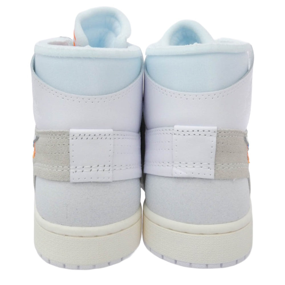 NIKE ナイキ 26SS AA3834-100 × Virgil Abloh Archive 【フェイクバスターズ鑑定済】ヴァージルアブローアーカイブ V.A.A Air Jordan 1 Retro High OG Alaska エアジョーダン 1レトロハイ ハイカット スニーカー ホワイト系 ライトブルー系 27cm【新古品】【未使用】【中古】