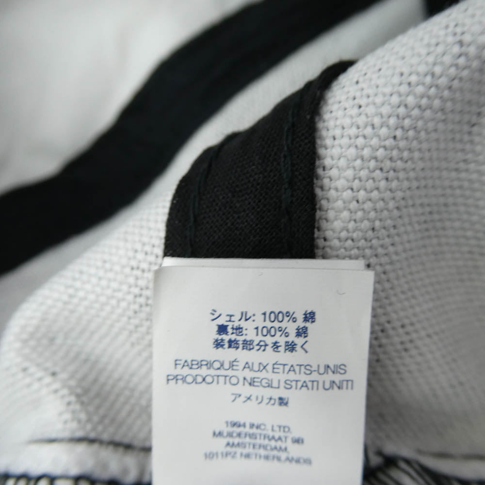 Supreme シュプリーム 25AW Pigment Coated Canvas S Logo 6-Panel ピグメント コーテッド キャンバス Sロゴ 6パネル キャップ 帽子 ブラック系 58【中古】