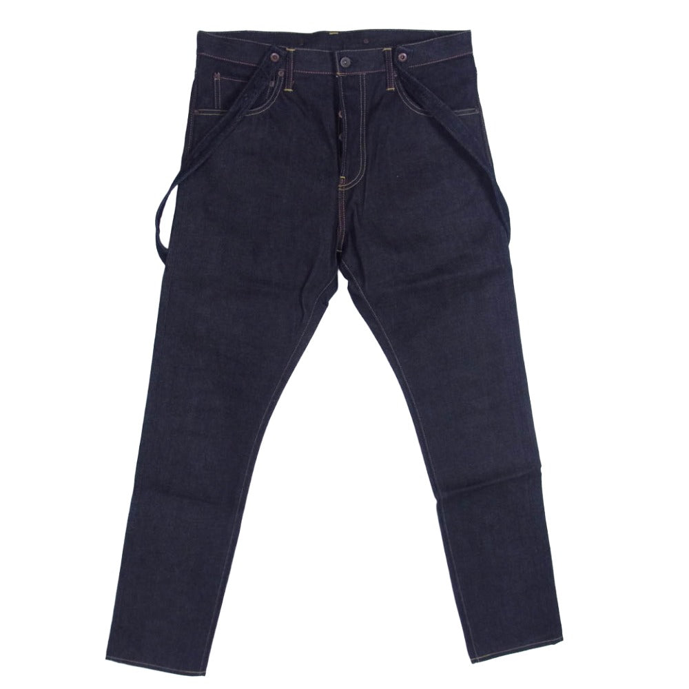 VISVIM ビズビム PLAIN BELT プレーン レザー ベルト ブラウン系 32