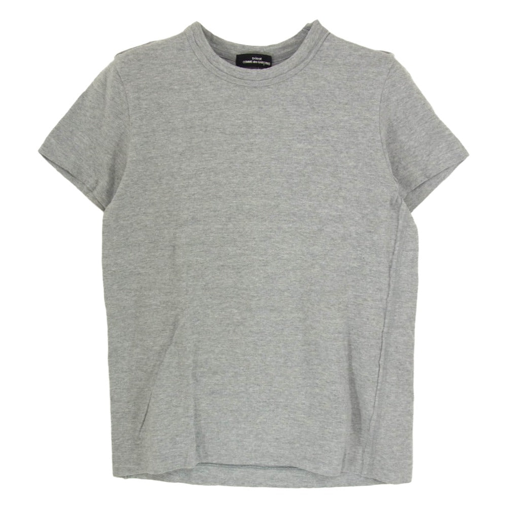 tricot COMME des GARCONS トリココムデギャルソン 無地 半袖 Tシャツ カットソー グレー系 サイズ表記無【中古】