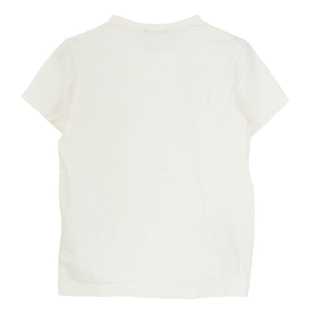 tricot COMME des GARCONS トリココムデギャルソン TI-T061 プリント 半袖 Tシャツ カットソー ホワイト系 サイズ表記無【中古】