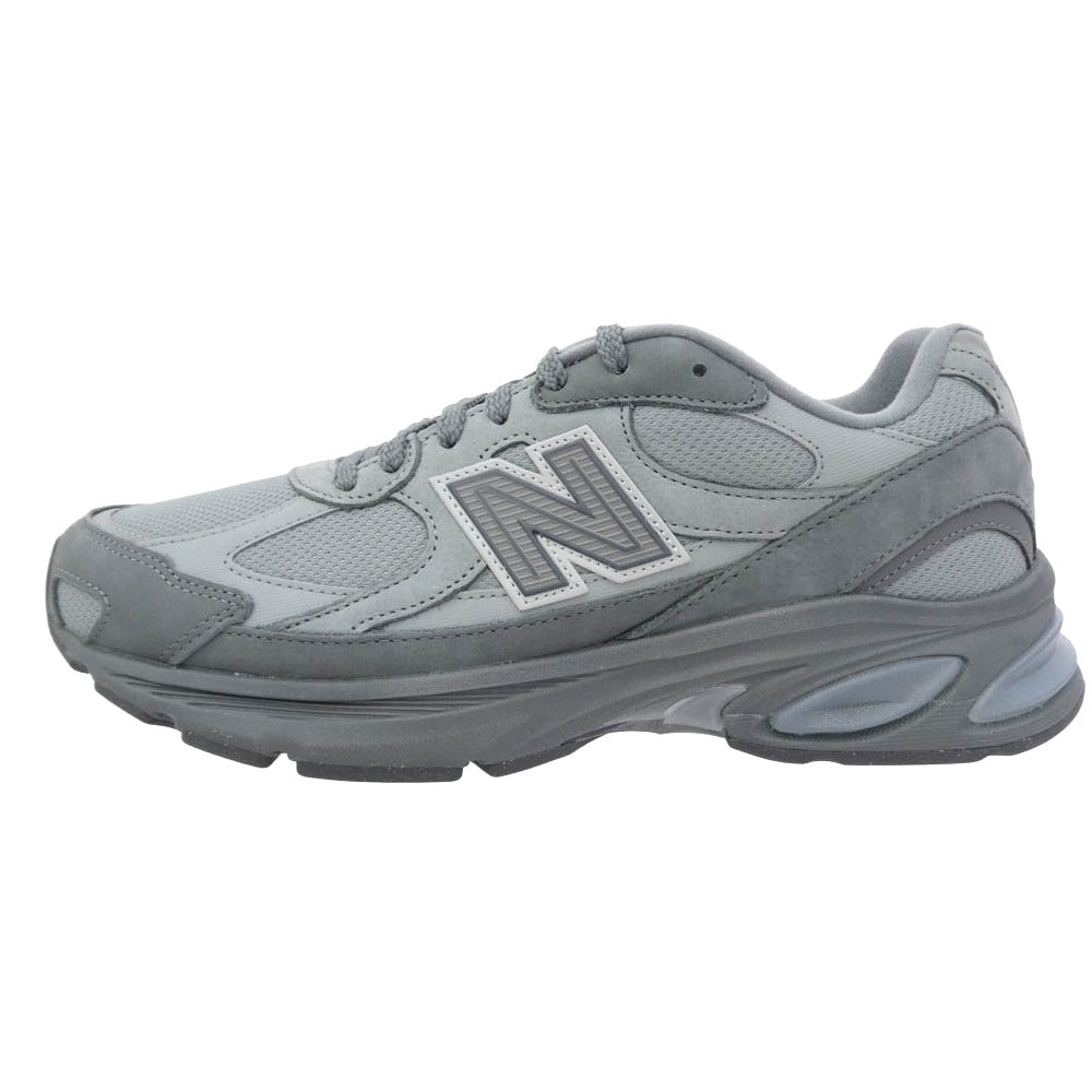 COMME des GARCONS HOMME コムデギャルソンオム NEW BALANCE ニューバランス HQ-K101-001 ローカット スニーカー グレー系 クリア系 28cm【新古品】【未使用】【中古】
