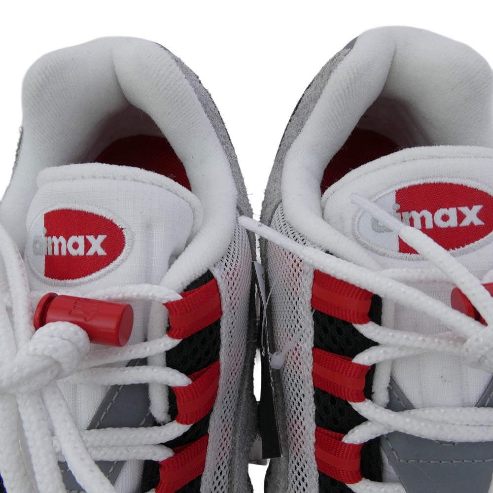 NIKE ナイキ UNDEFEATED アンディフィーテッド IB4523-003 Nike Air Max 95 SP Fire Red エアマックス ファイヤーレッド 東京 エクスクルーシブ スニーカー グレー系 レッド系 27.5cm【新古品】【未使用】【中古】