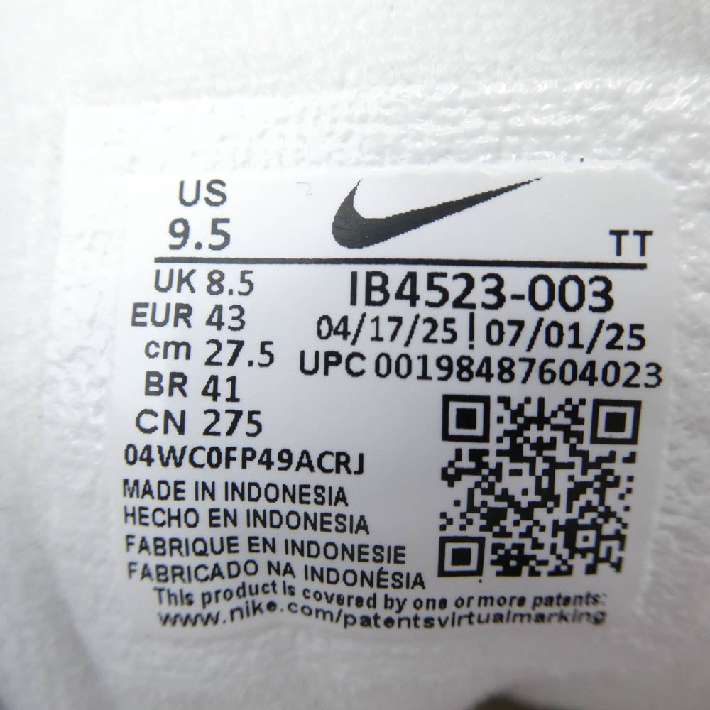 NIKE ナイキ UNDEFEATED アンディフィーテッド IB4523-003 Nike Air Max 95 SP Fire Red エアマックス ファイヤーレッド 東京 エクスクルーシブ スニーカー グレー系 レッド系 27.5cm【新古品】【未使用】【中古】