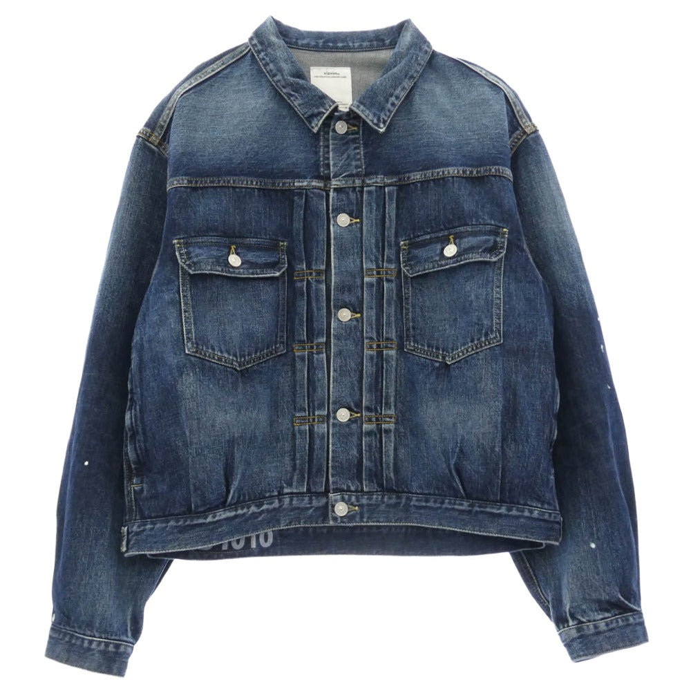 VISVIM ビズビム VS0001571 COMMODORE COAT WOOL WINDSTOPPER メルトン ダッフル コート ダークネイビー系 M【中古】 VISVIM ビズビム VS0001571 COMMODORE COAT WOOL WINDSTOPPER メル