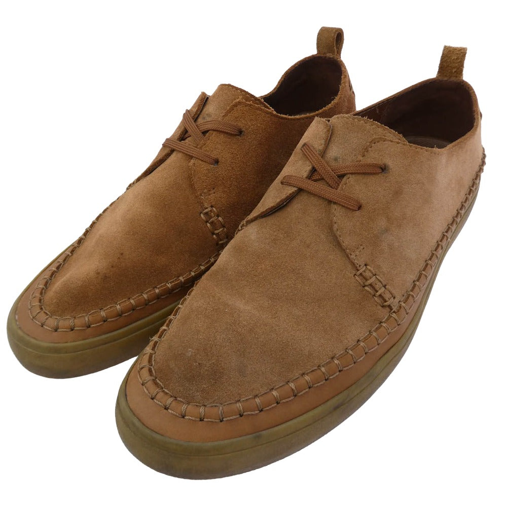 Clarks クラークス Kessell Craft ケセル クラフト スエード シューズ ブラウン系 27.5cm【中古】