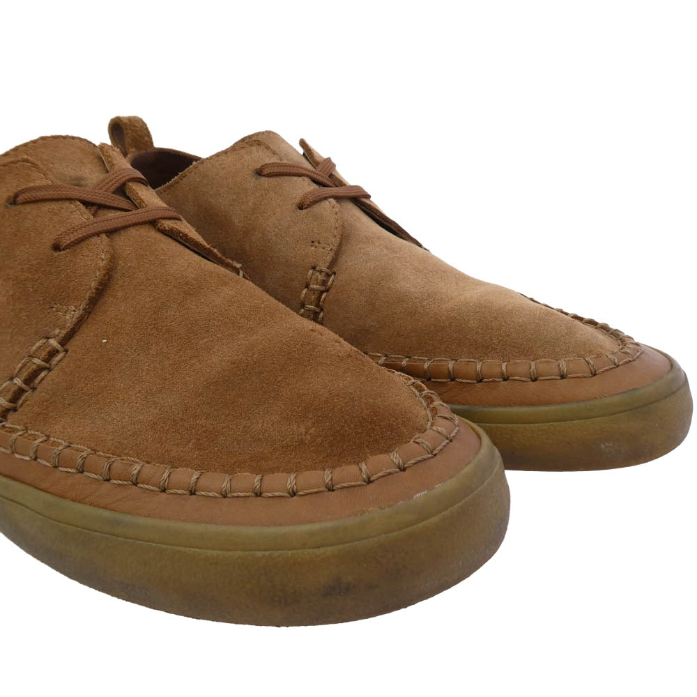 Clarks クラークス Kessell Craft ケセル クラフト スエード シューズ ブラウン系 27.5cm【中古】