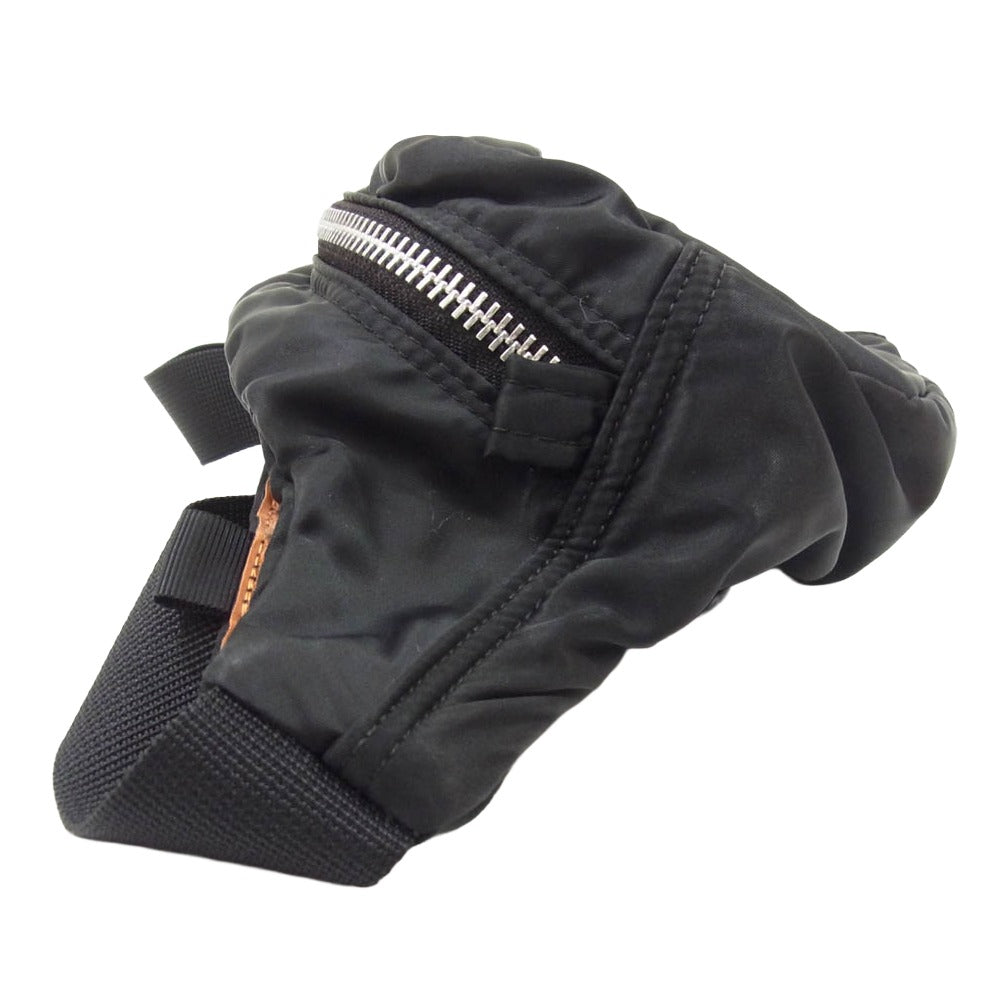 HEAD PORTER ヘッドポーター WAIST BAG ウエストバッグ ブラック系【中古】