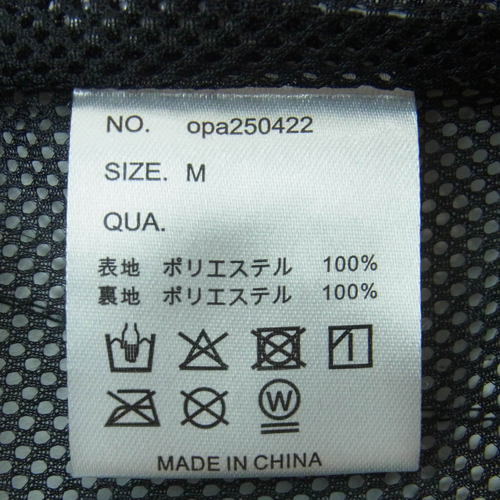 オープニングアクト opa250422 phenix フェニックス別注 WINDSTOPPER シティテック サイドジップポケット オーバー パンツ ブラック系 M【中古】