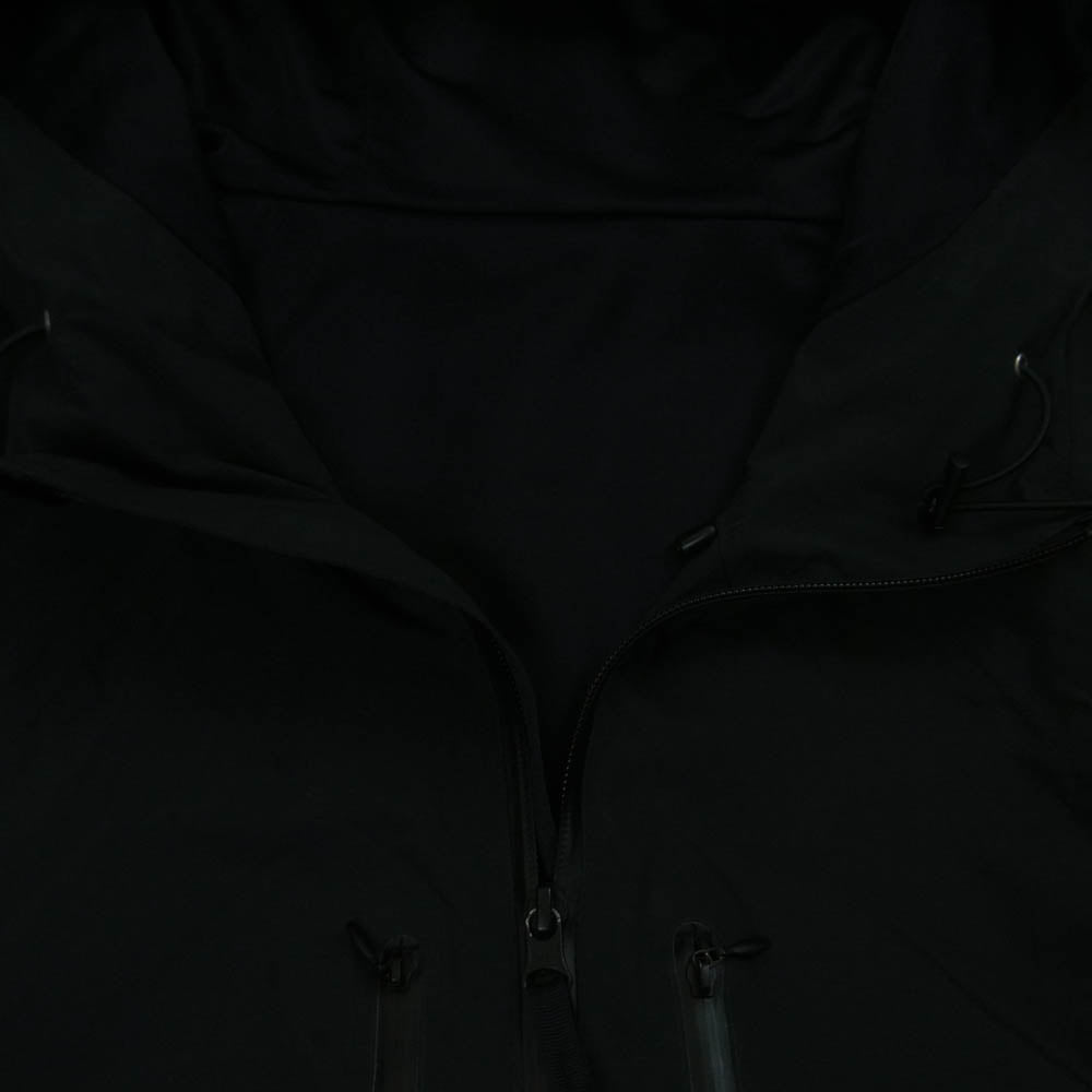 FreshService フレッシュサービス 24AW FSC243-30107 PERTEX SHIELD 2L SHELL JACKET パーテックス シールド シェル 2レイヤー フーデッド ジャケット ブラック系 L【中古】