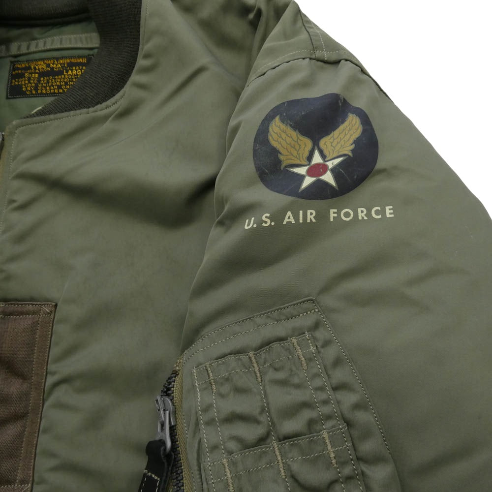 Buzz Rickson's バズリクソンズ BR10981 TYPE MA-1 LION UNIFORM INC カーキ系 L【中古】