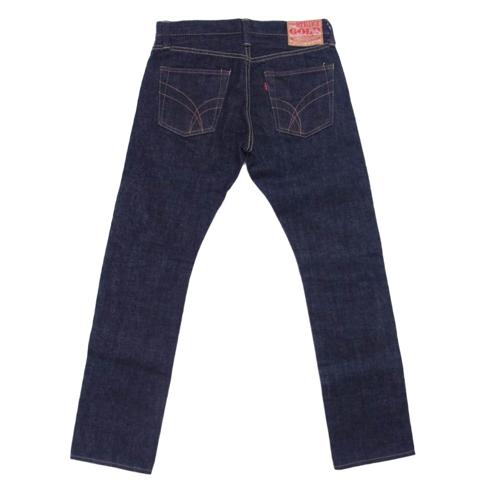 ザストライクゴールド SEXSG24-09 Self Edge セルフエッジ 17oz Wavy Standard スリムテーパード デニム インディゴブルー系 30【中古】