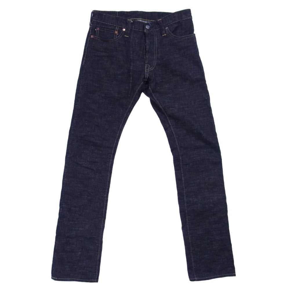 ザストライクゴールド SG1109 15oz Slub Selvedge Jeans Slim Tapered ボタンフライ デニム インディゴブルー系 30【中古】