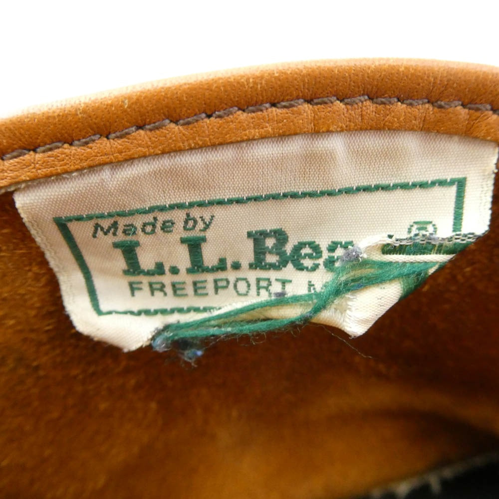 L.L.Bean エルエルビーン USA製 Vintage ヴィンテージ 70s～80s ラウンジャー ビーンブーツ ブラウン系 7【中古】