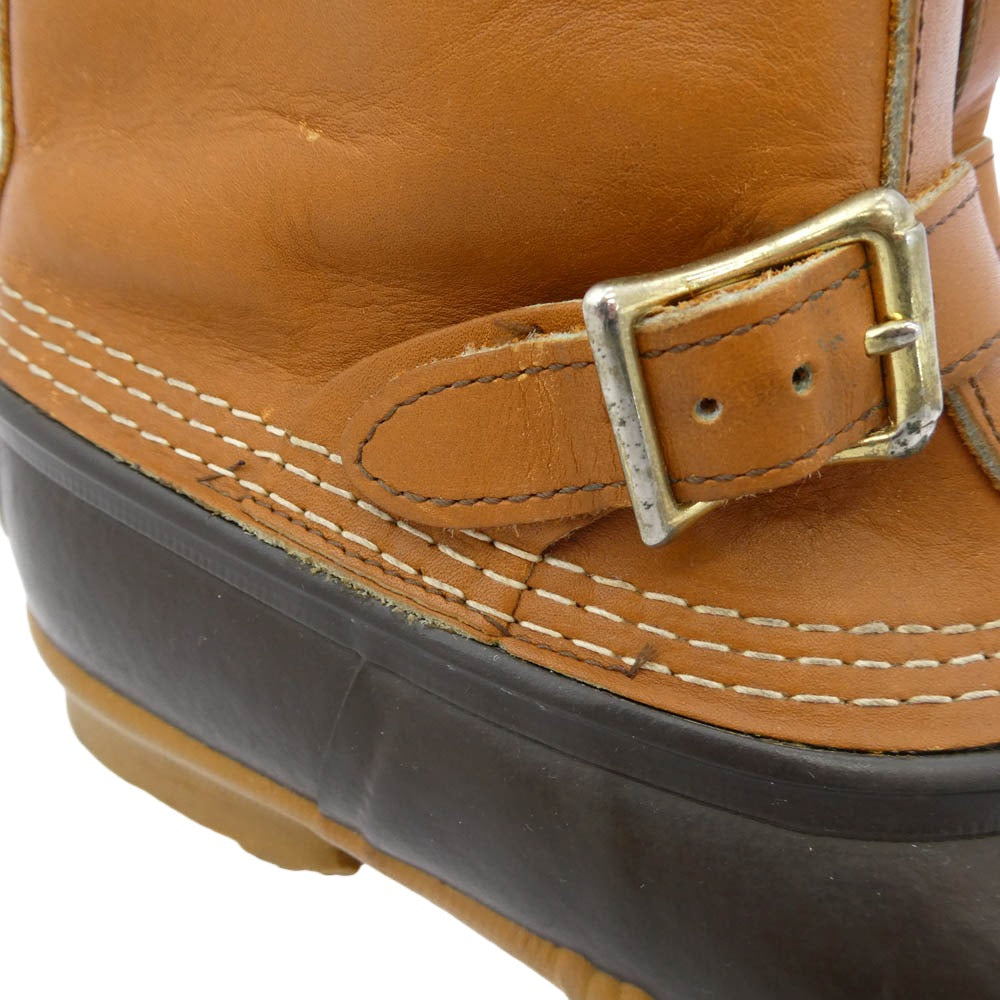 L.L.Bean エルエルビーン USA製 Vintage ヴィンテージ 70s～80s ラウンジャー ビーンブーツ ブラウン系 7【中古】