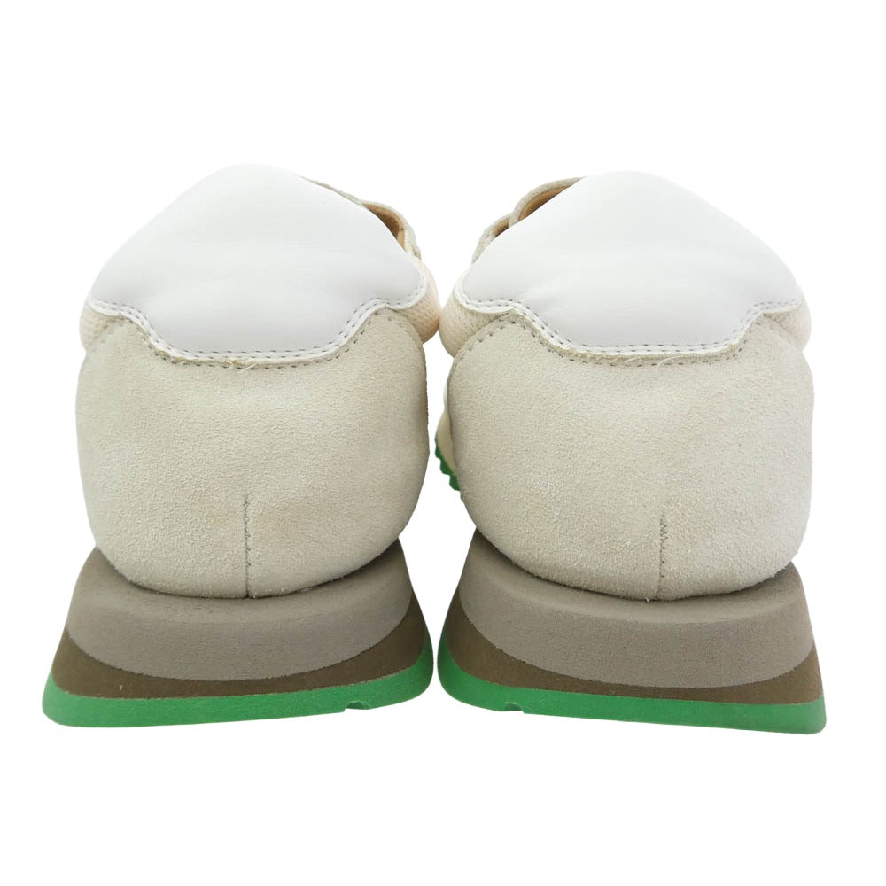 The Row ザロウ OWEN RUNNER オーウェン ランナー スニーカー オフホワイト系 グリーン系 36【中古】