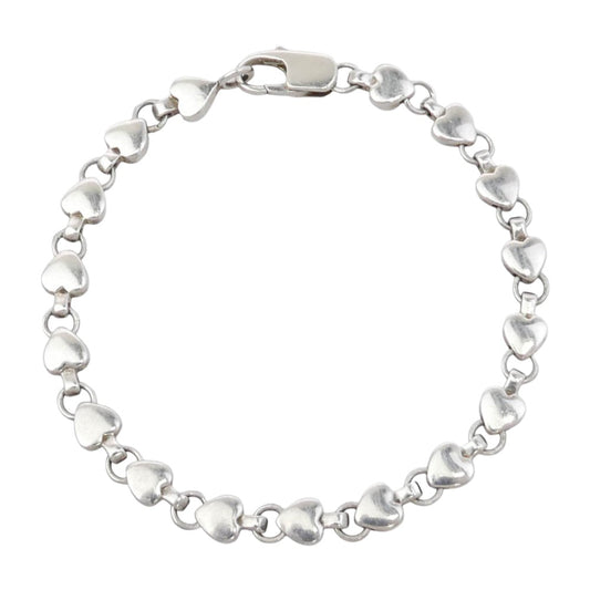 TIFFANY&Co. ティファニー パフハート ブレスレット シルバー系【中古】