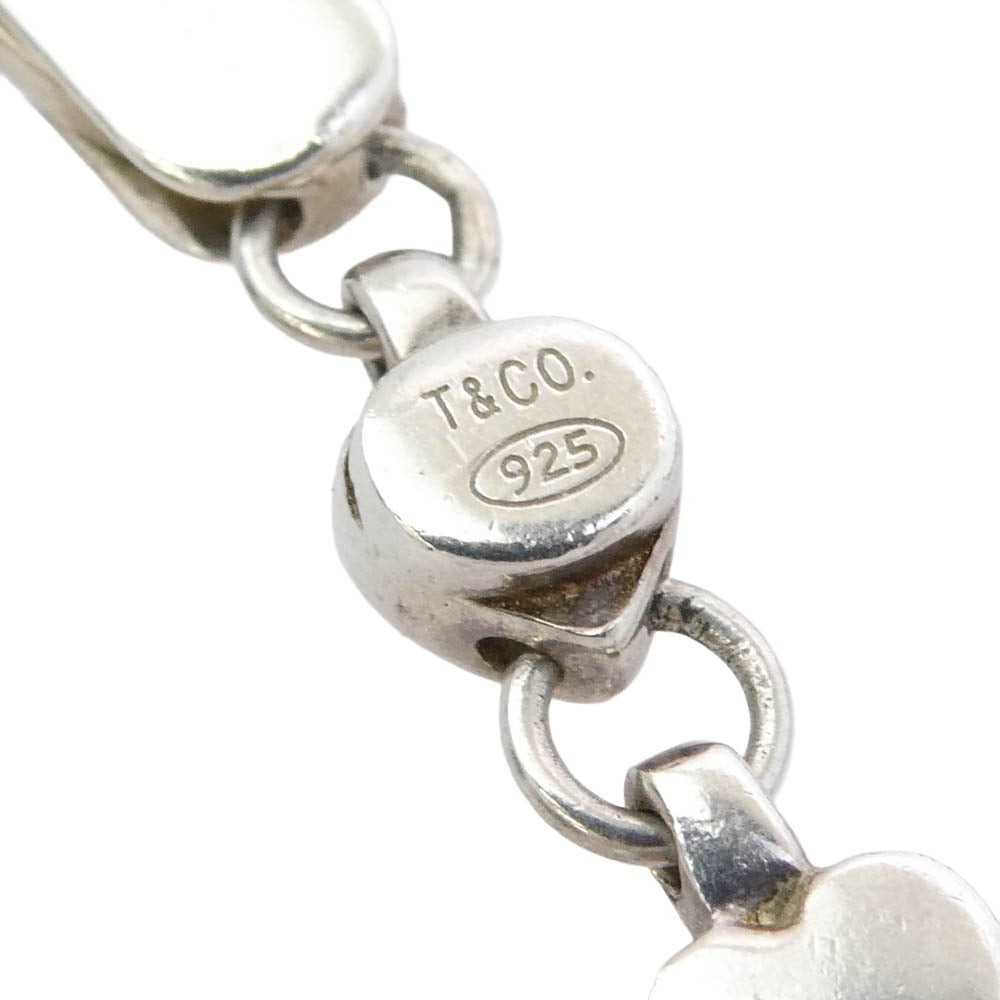 TIFFANY&Co. ティファニー パフハート ブレスレット シルバー系【中古