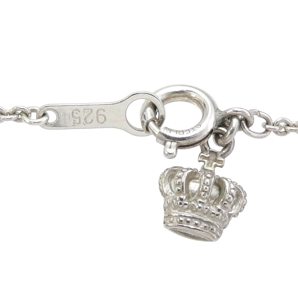 Justin Davis ジャスティンデイビス SNJ1006 x KIYOHARU 清春 MARY NECKLACE チワワモチーフ マリー ジルコニア ネックレス シルバー系【中古】