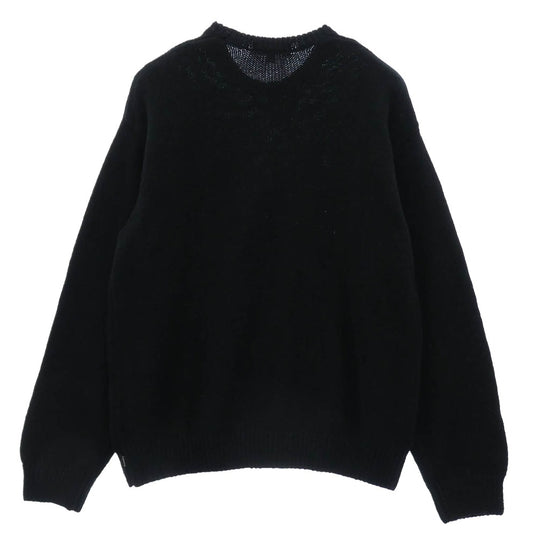 Supreme シュプリーム 25SS Contrast Logo Sweater コントラスト ロゴ セーター ニット ブラック系 M【中古】