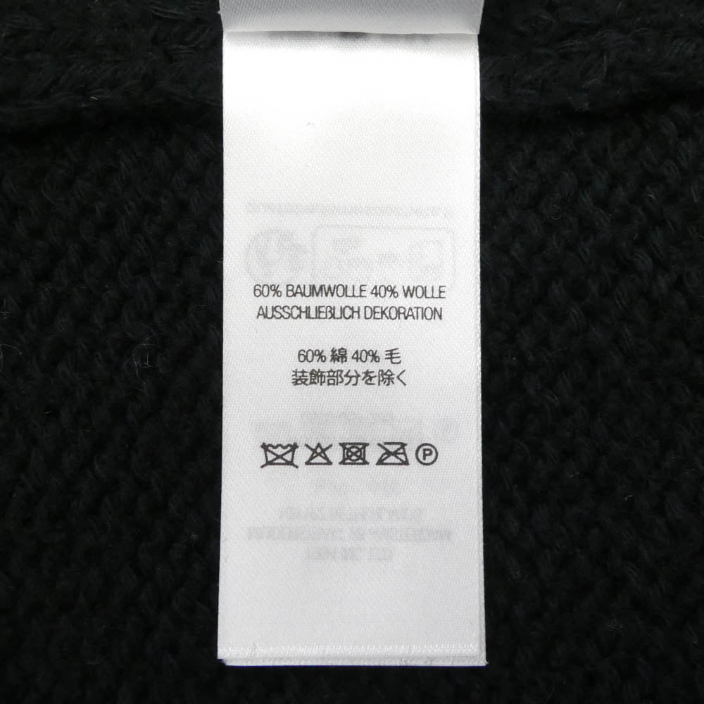 Supreme シュプリーム 25SS Contrast Logo Sweater コントラスト ロゴ セーター ニット ブラック系 M【中古】