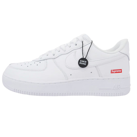 Supreme シュプリーム CU9225-100 × Nike ナイキ Air Force 1 Low White AF1 エアフォース ローカット スニーカー ホワイト系 27.5cm【新古品】【未使用】【中古】