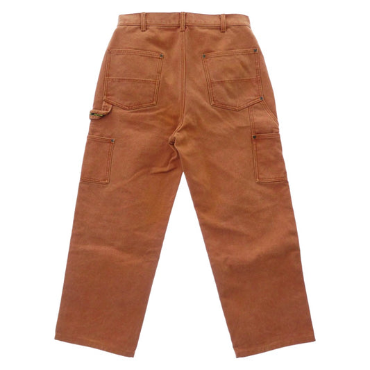 Supreme シュプリーム Double Knee Painter Pant ダブル ニー ペインター パンツ オレンジ系 30【中古】