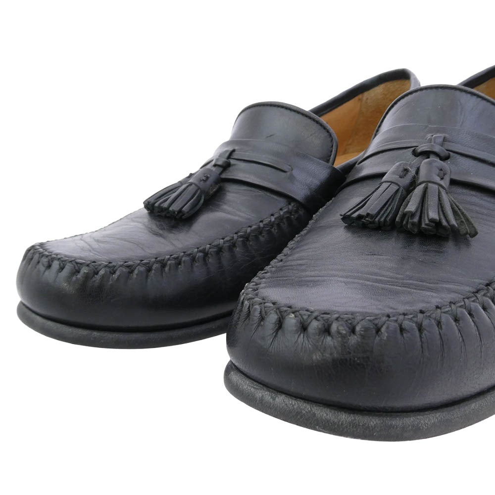 BALLY バリー SANZIO タッセル ローファー ブラック系 ブラウン系 US9【中古】