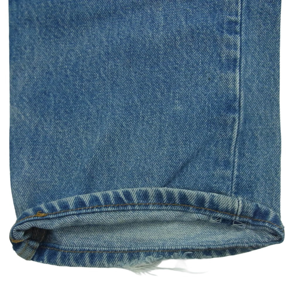 Levi's リーバイス 00s メキシコ製 501XX ボタンフライ ストレート デニム パンツ ボタン裏刻印104M インディゴブルー系 W33 L34【中古】