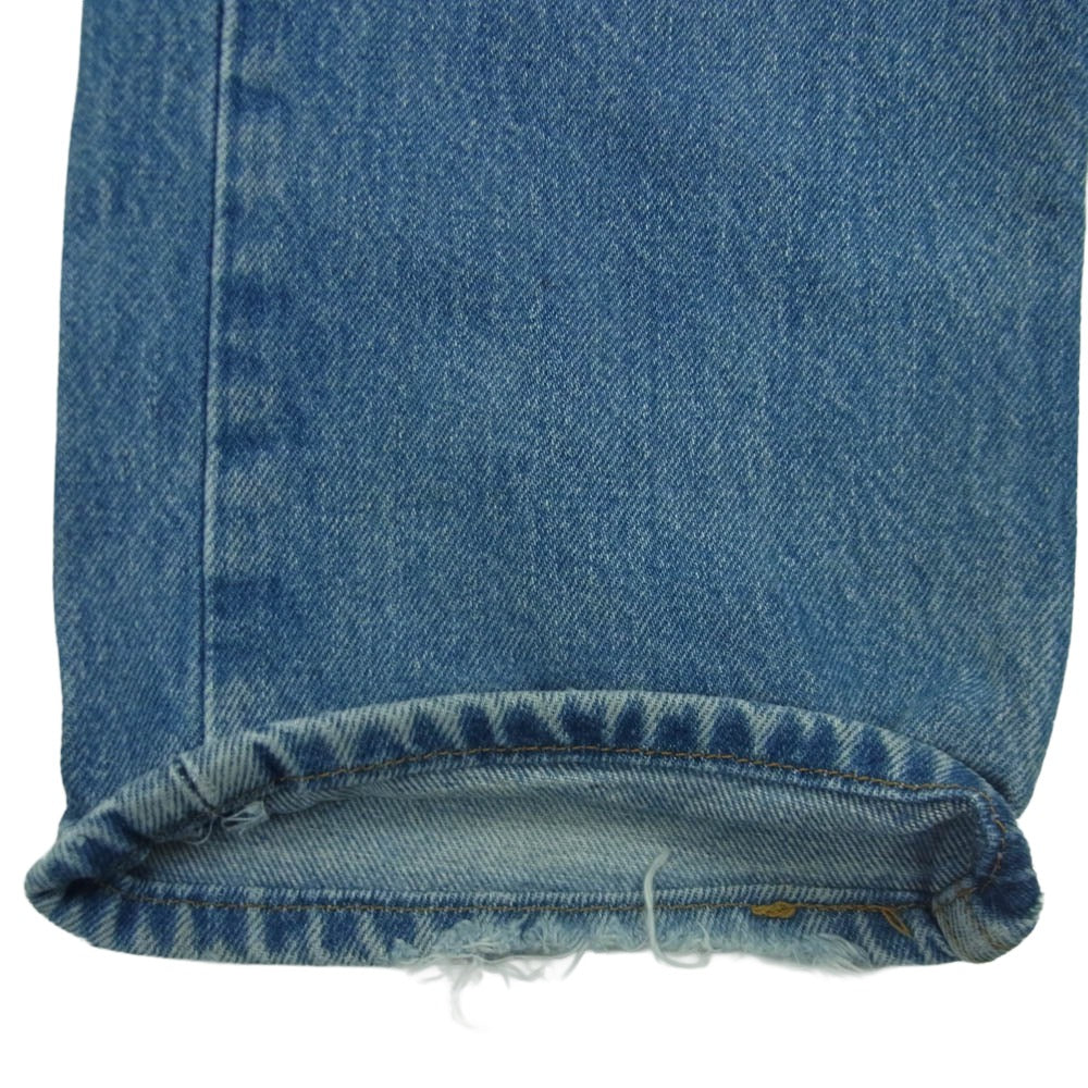 Levi's リーバイス 00s メキシコ製 501XX ボタンフライ ストレート デニム パンツ ボタン裏刻印104M インディゴブルー系 W33 L34【中古】