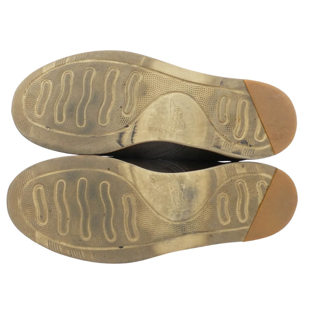 RED WING レッドウィング 3138 CLASSIC CHUKKA レザー チャッカ ブーツ ソールリペア ブラウン系 26cm【中古】