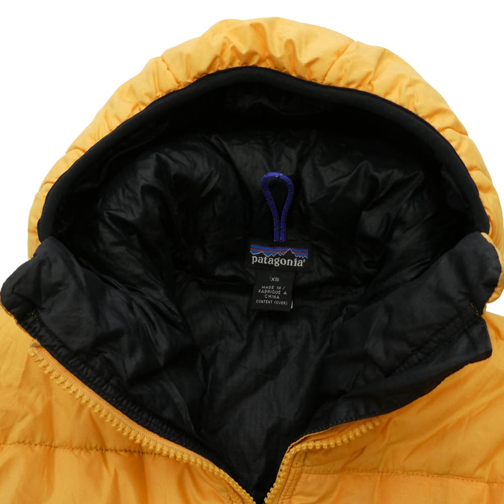 patagonia パタゴニア 99AW 84098 99年製 DAS PARKA ダスパーカ バターナッツ 中綿 ジャケット スタッフサック付属 イエロー系 XS【中古】