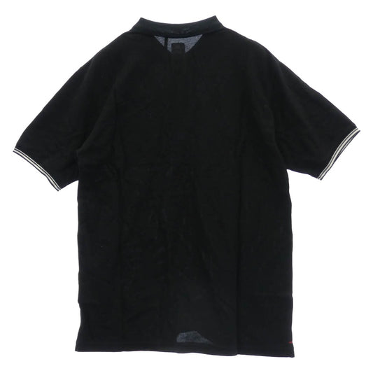 BEDWIN & THE HEARTBREAKERS ベドウィンアンドザハートブレイカーズ 10SS2272 シルク混 ポケット 半袖 ポロシャツ ブラック系 L 3【中古】