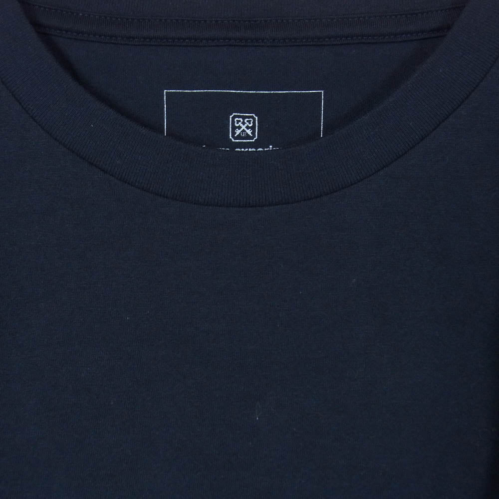 uniform experiment ユニフォームエクスペリメント UE-123109 NAVY 半袖 Tシャツ カットソー ネイビー系 3【中古】