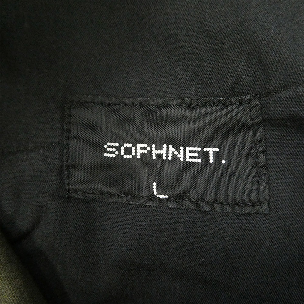 SOPHNET. ソフネット SOPH-45067 スタッズ パンツ カーキ系 L【中古】