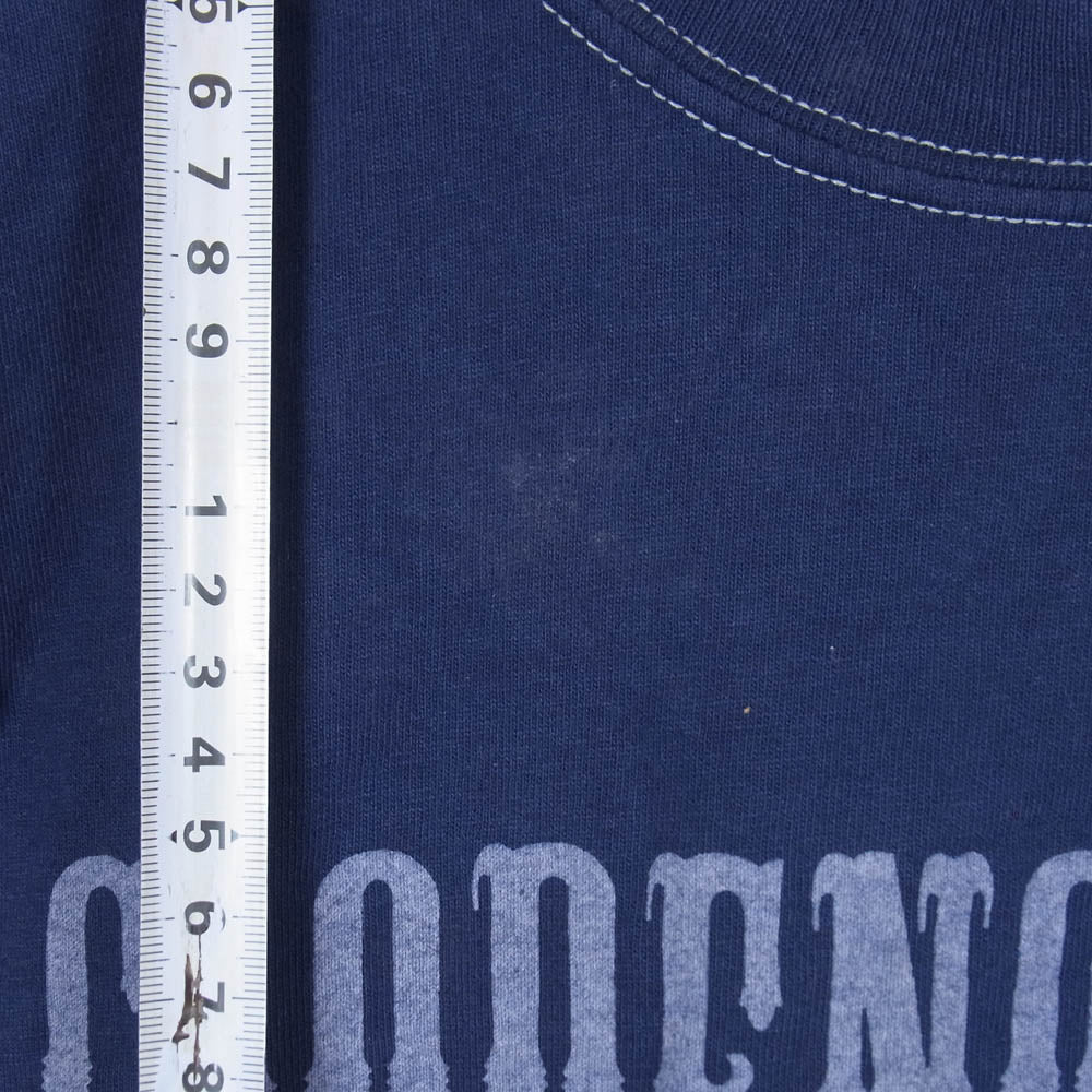 GOODENOUGH グッドイナフ UKG ロゴプリント 半袖 Tシャツ カットソー ネイビー系 M【中古】