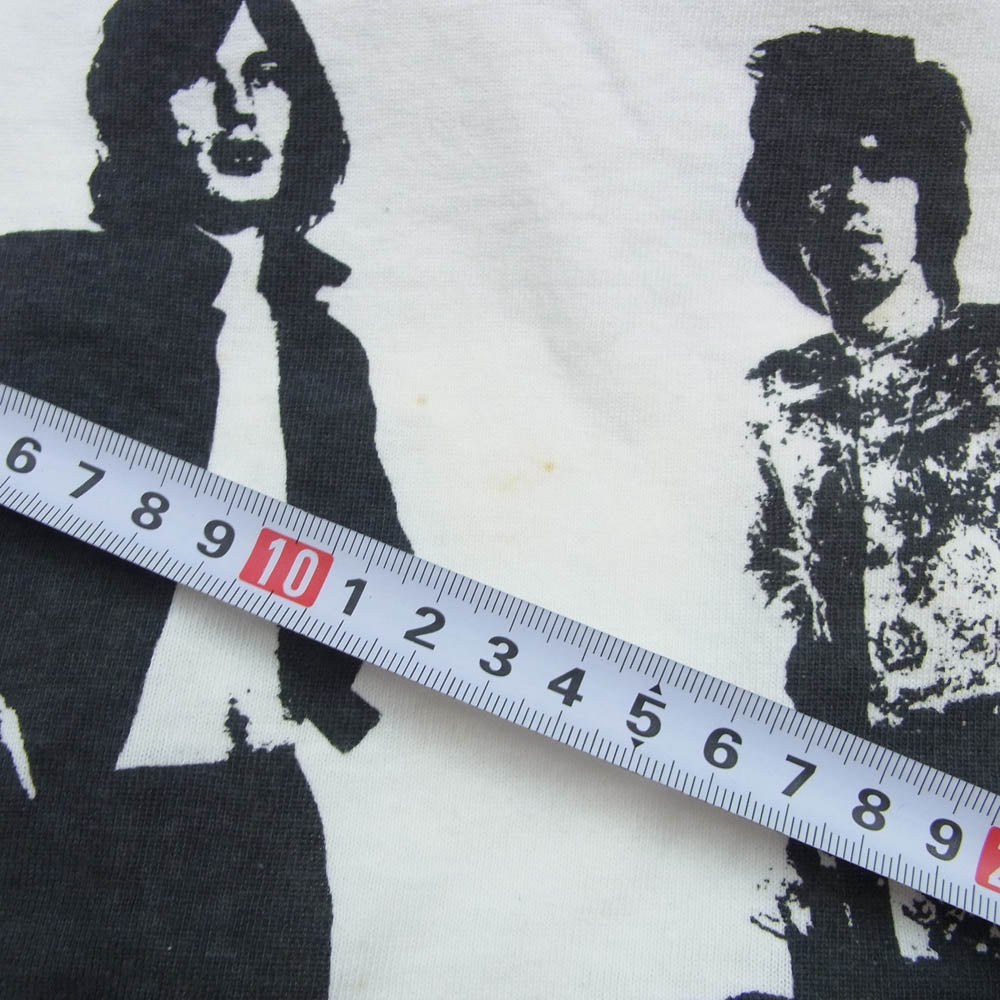 HYSTERIC GLAMOUR ヒステリックグラマー 4CT-3613 Rolling Stones ローリングストーンズ 半袖 Tシャツ カットソー ホワイト系 L【中古】