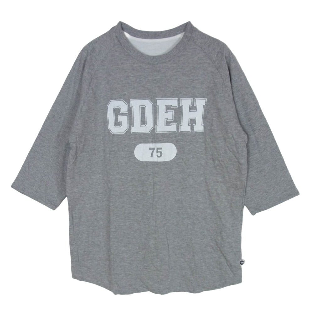 GOODENOUGH グッドイナフ SOPH-70157 リバーシブル ラグラン 七分丈 カットソー ホワイト系 グレー系 2【中古】