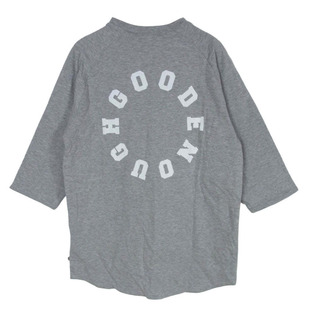 GOODENOUGH グッドイナフ SOPH-70157 リバーシブル ラグラン 七分丈 カットソー ホワイト系 グレー系 2【中古】