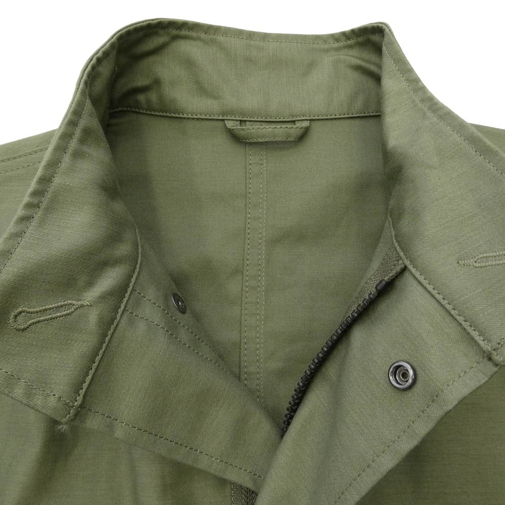 SOPHNET. ソフネット SOPH-167003 STAND COLLAR MILITARY COAT スタンドカラー ミリタリー モッズ コート グリーン系 M【中古】
