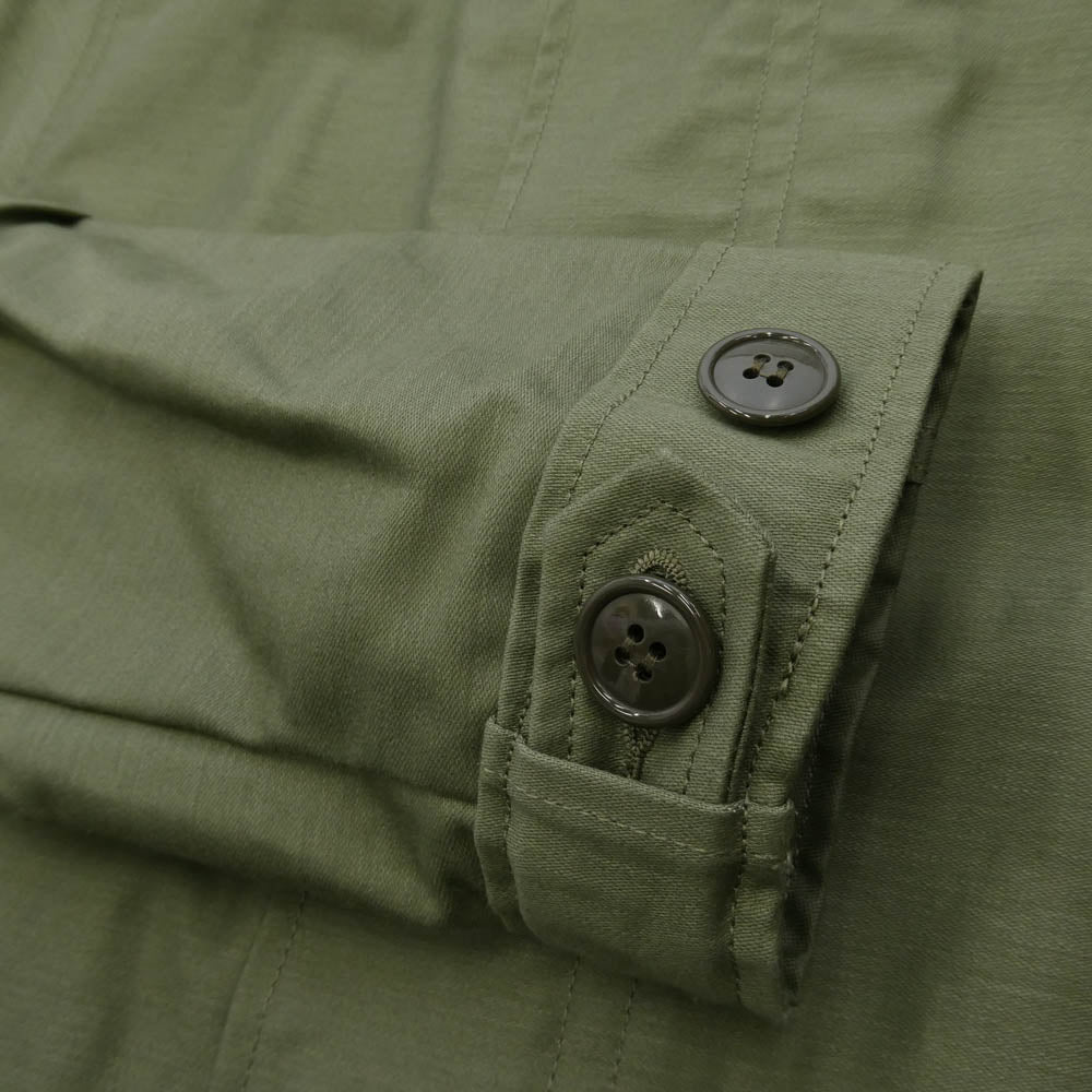 SOPHNET. ソフネット SOPH-167003 STAND COLLAR MILITARY COAT スタンドカラー ミリタリー モッズ コート グリーン系 M【中古】