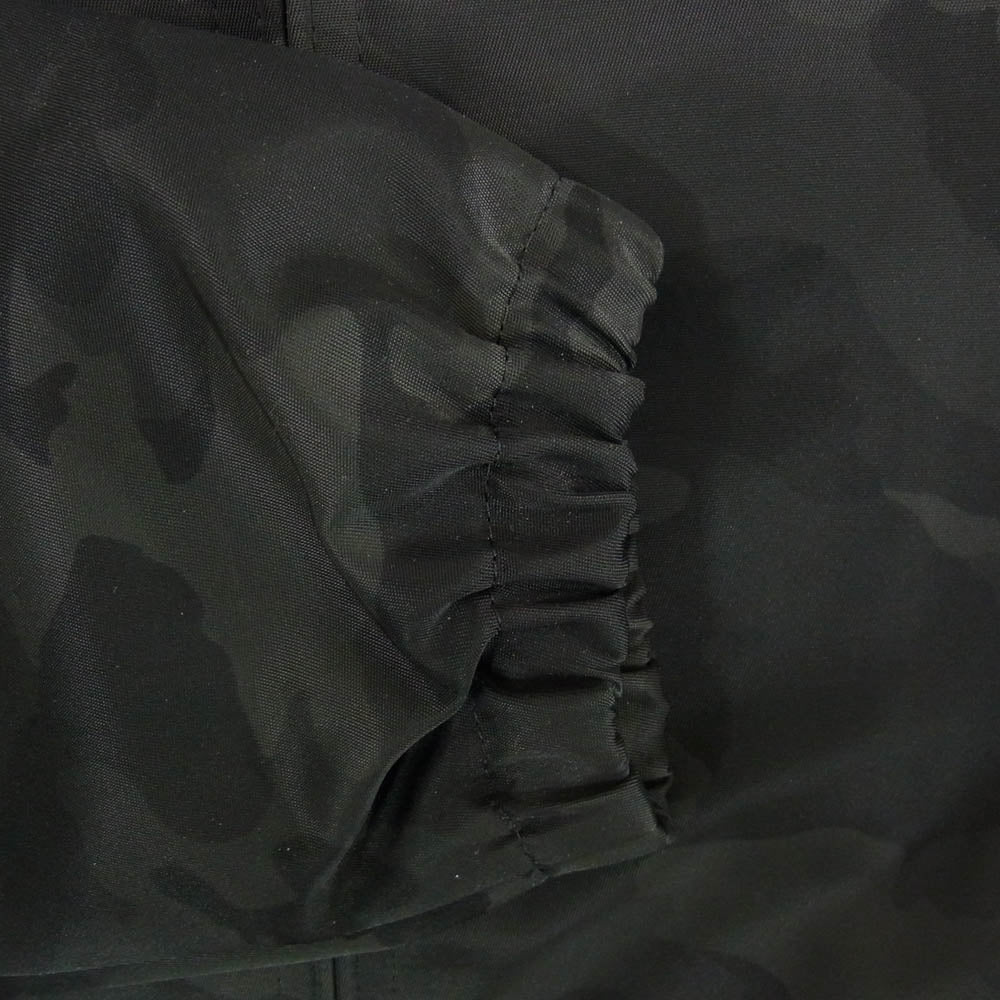 uniform experiment ユニフォームエクスペリメント 16AW UE-167043 ZIP BLOUSON スター カモ 迷彩 フーデッド マウンテンパーカー ジップ ブルゾン ジャケット ブラック系 2【中古】