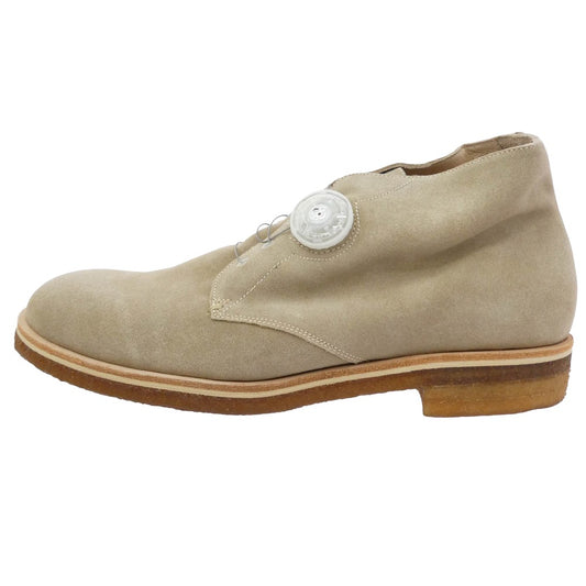 SOPHNET. ソフネット SOPH-150145 × SPECTUSSHOECO. スペクタスシューコー スエード チャッカ ブーツ シューズ ベージュ系 ライトブラウン系 25.5cm【極上美品】【中古】