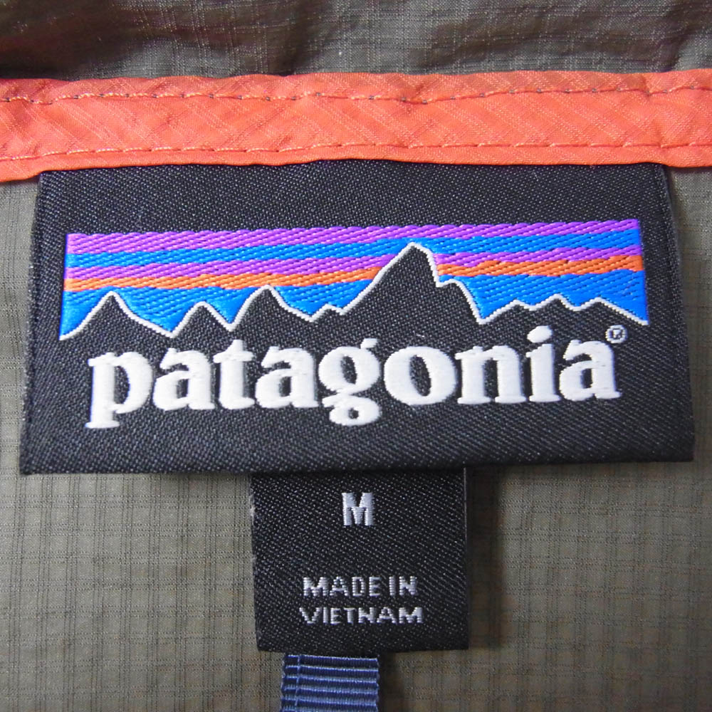 patagonia パタゴニア 24150 Houdini Snap-T P/O フーディニ スナップT プルオーバー カーキ系 M【中古】