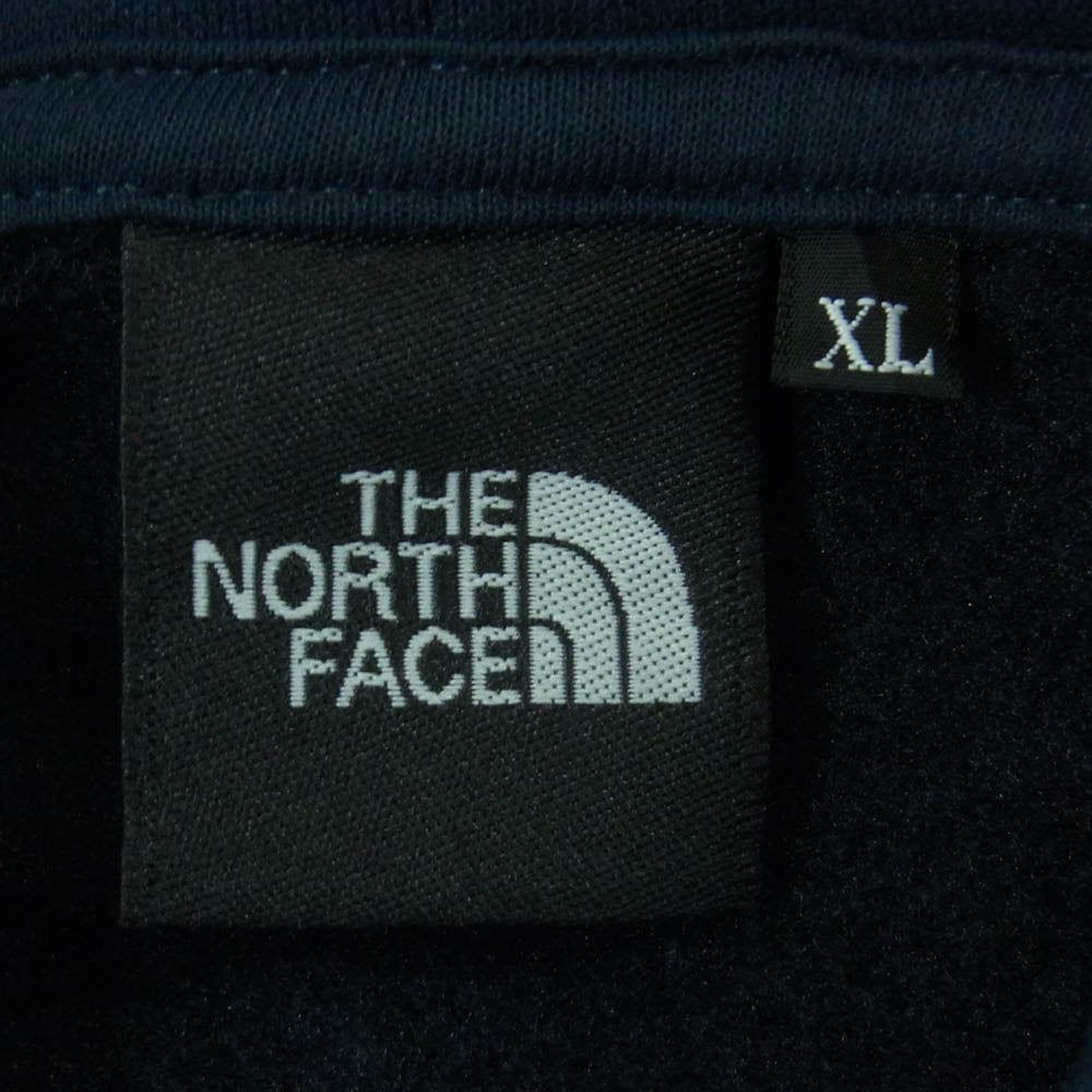 THE NORTH FACE ノースフェイス NT62348 バックスクエアロゴフーディー プルオーバー パーカー ダークネイビー系 XL【中古】