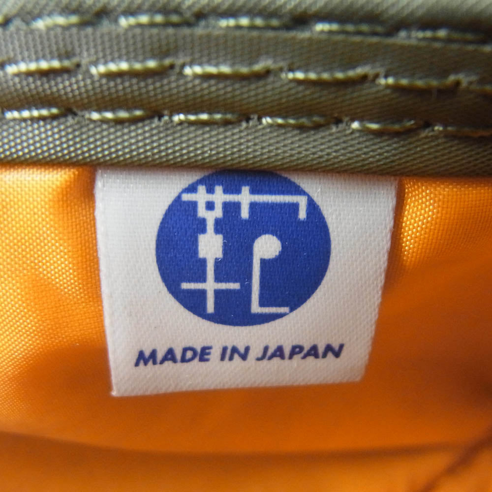 PORTER ポーター TANKER タンカー ウエストバッグ ウエストポーチ ボディバッグ グリーン系【中古】